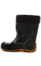 Сапоги "PERFECT PROTECTION-КЕВЛАР" PRB6-CKW ПУ-Нитрил цельноюфтевые с ПП и АС нат.мех